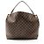 Louis Vuitton Damier Ebene Graceful MM Hobo Marrone - vista 3