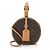 Borsa a tracolla Louis Vuitton Monogram Canvas Petite Boite Chapeau Marrone