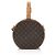 Borsa a tracolla Louis Vuitton Monogram Canvas Petite Boite Chapeau Marrone - vista 3