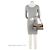 Borsa a tracolla Gucci GG Supreme Dionysus Medium Marrone Beige - vista 5