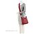 Hermès Hermes Taurillon Clemence Evelyne III PM Shoulder Bag Red - view 5