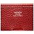 Hermès Hermes Taurillon Clemence Evelyne III PM Shoulder Bag Red - view 8