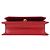 Borsa a tracolla in pelle Dior Pochette Rosso - vista 10