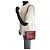 Borsa a tracolla in pelle Dior Pochette Rosso - vista 7