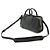 Borsa Loewe Leather Amazona 23 Anagram Nero - vista 2