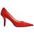 Décolleté con punta Jimmy Choo in scamosciato rosso