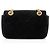 Borsa Gucci Matelasse Velvet GG Marmont Small Flap Nero - vista 3