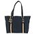 Borsa a tracolla tote Gucci GG Canvas Nera Nero