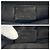 Borsa a tracolla hobo in nylon Gucci Nero - vista 3