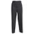 Pantalones de perna recta Brunello Cucinelli en lana gris
