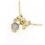 Autre Marque Collana a nastro con diamante Au750 D'oro - vista 3