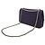 Chanel Schultertasche aus Baumwolle Lila - Ansicht 2