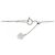 Autre Marque Collana in platino e diamanti Argento - vista 5