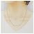Autre Marque Au750 Zweifarbige Diamantkette - Ansicht 6