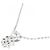 Autre Marque Collana con diamante Au750 Argento - vista 4
