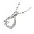 Autre Marque Collana in oro bianco 10K e diamanti Argento - vista 4