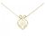 Autre Marque Collar de Diamante Au750 Dorado