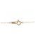 Autre Marque Collana di diamanti in oro rosa K10 e oro bianco K10 - vista 5