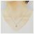 Autre Marque Collana a Cuore in Diamanti e Oro Bianco K10 Argento - vista 6