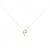 Autre Marque Collana Samantha Tiara K10 Oro Giallo con Pietra Colorata D'oro