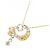 Autre Marque Collana Samantha Tiara K10 Oro Giallo con Pietra Colorata D'oro - vista 3