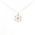 Autre Marque Au750 Diamant-Halskette Golden