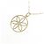 Autre Marque Au750 Diamant-Halskette Golden - Ansicht 4