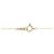 Autre Marque Au750 Diamant-Halskette Golden - Ansicht 5