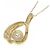 Autre Marque Collana con Diamanti Au750 D'oro - vista 4