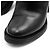 Timeless Stivaletti in pelle Chanel G31285 Nero Bordò - vista 2