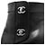 Timeless Stivaletti in pelle Chanel G31285 Nero Bordò - vista 3