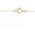 Autre Marque Collana Butterfly in Oro K10PG K10YG D'oro - vista 5