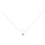 Autre Marque Collana in platino e diamanti Argento