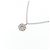 Autre Marque Collana in platino e diamanti Argento - vista 3