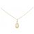 Autre Marque Collana in oro Au750 con opale e diamante D'oro