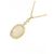 Autre Marque Collana in oro Au750 con opale e diamante D'oro - vista 3