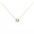 Autre Marque Collana in Au750 e Zirconia D'oro