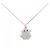 Autre Marque Collana Frog in Oro Au750, Rubino e Diamante Argento