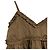 Autre Marque Mini Kleid Fairy Frill ALLISON BROWN Braun - Ansicht 2