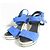 Autre Marque Pierre Hardy Holzabsatz-Sandalen Blau
