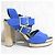 Autre Marque Pierre Hardy Holzabsatz-Sandalen Blau - Ansicht 4