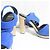 Autre Marque Pierre Hardy Holzabsatz-Sandalen Blau - Ansicht 6