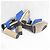 Autre Marque Pierre Hardy Holzabsatz-Sandalen Blau - Ansicht 8