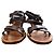 Sandali Chanel Coco Mark in pelle Marrone - vista 2