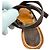 Sandali Chanel Coco Mark in pelle Marrone - vista 9