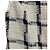 Autre Marque Elegantes Karo-Kleid FOXEY Beige Roh Marineblau - Ansicht 3