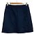 Falda de lana S Max Mara CUCITO A MANO Azul Azul marino - vista 3