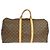 Louis Vuitton Keepall Monogram Canvas 55 Marrone