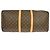 Louis Vuitton Keepall Monogram Canvas 55 Marrone - vista 7
