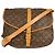 Louis Vuitton Saumur Monogram Canvas 35 Marrone